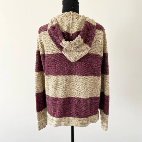 Urban Outfitters Koto Striped Boho Knitted Hoodie - Picture 3 of 15